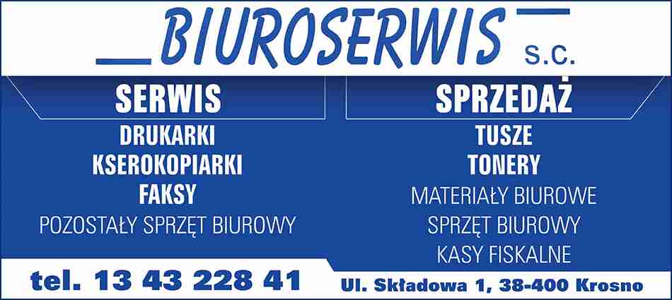 BIUROSERWIS - serwis kserokopiarek KROSNO serwis kserokopiarek KROSNO